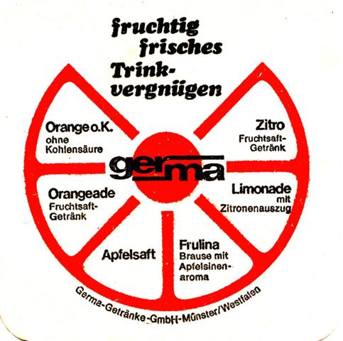 mnster ms-nw germania quad 1b (185-germa-u text schmaler-schwarzrot)